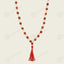 MantraMani® Rudraksha & Clear Quartz (Rudraksha, Sphatik) – Mala | Spiritual Protection & Clarity | Shiva Healing