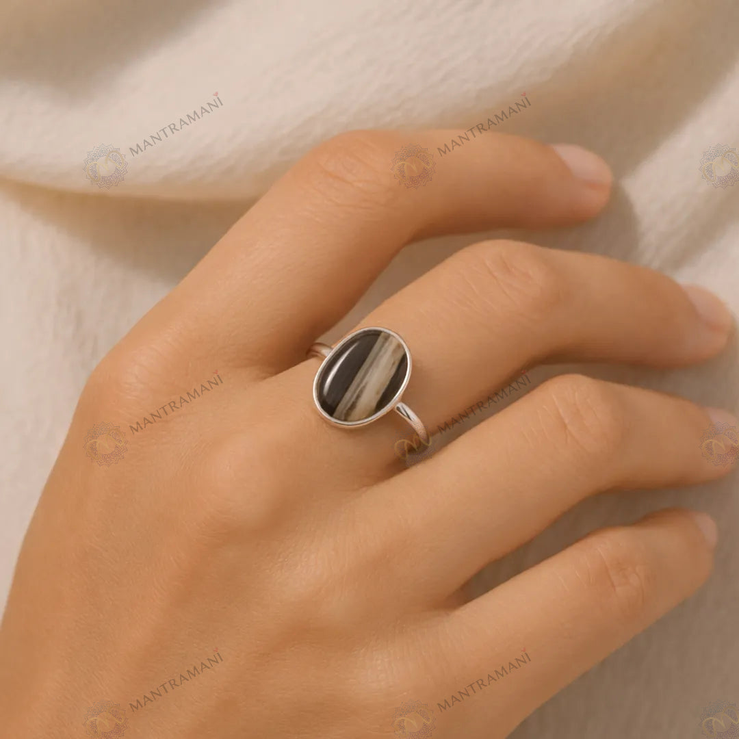 MantraMani® Sulemani Hakik Ring – Powerful Protection & Negative Energy Shield