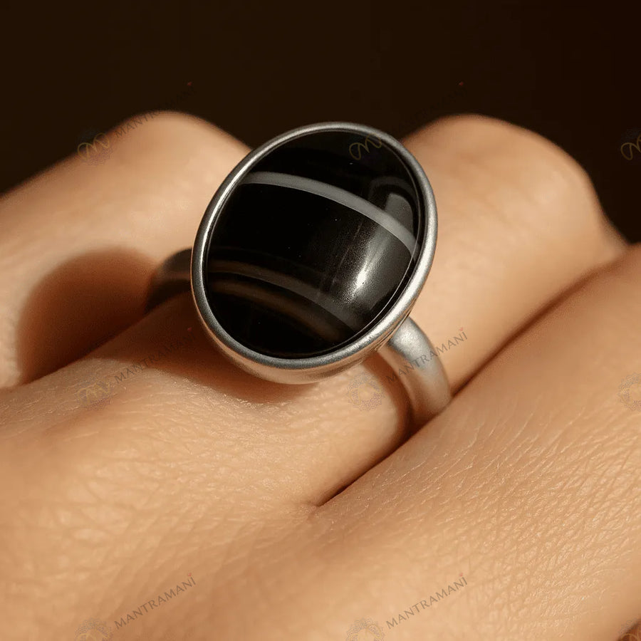 MantraMani® Sulemani Hakik Ring – Powerful Protection & Negative Energy Shield
