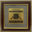 MantraMani® Shree Shani Yantra on Raw Pyrite Frame