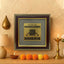 MantraMani® Shree Shani Yantra on Raw Pyrite Frame