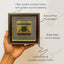 MantraMani® Shree Shani Yantra on Raw Pyrite Frame