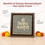 MantraMani® Shivaya Namastubhyam Raw Pyrite Frame for Divine Vibration