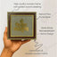 MantraMani® Shivaya Namastubhyam Raw Pyrite Frame for Divine Vibration