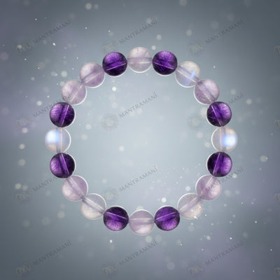 MantraMani® Serena Mind™ — Calming Bracelet for Anxiety Relief, Sleep & Mental Peace for Bracelet