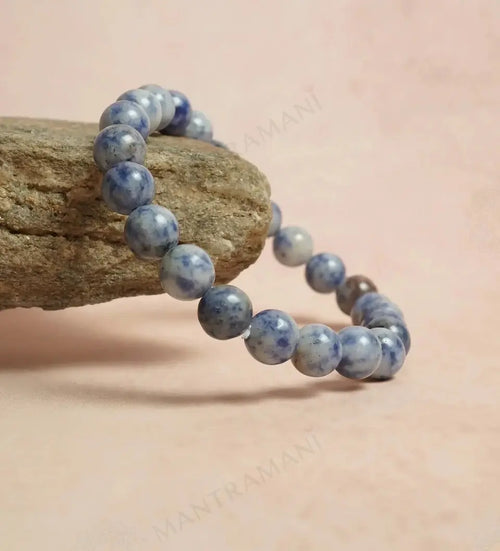 MantraMani® Sodalite Bracelet – Wisdom, Truth & Inner Peace