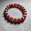 MantraMani® Seraphine Snow – Burmese Fire Agate Bracelet for Love, Passion, Romance, Heartbreak Healing & Aura Elevation (Women)