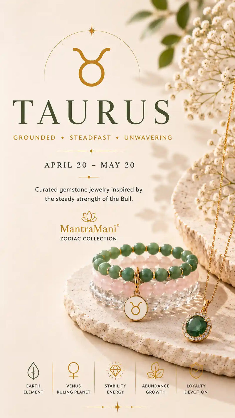 Taurus Birthstone Bracelets & Zodiac Jewelry