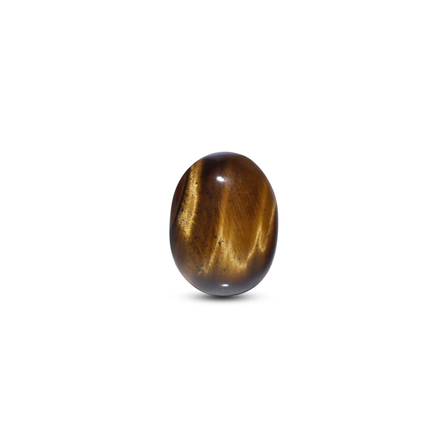 MantraMani® Tiger Eye (Viyaghra Netra) — Certified Authentic & Natural Gemstone
