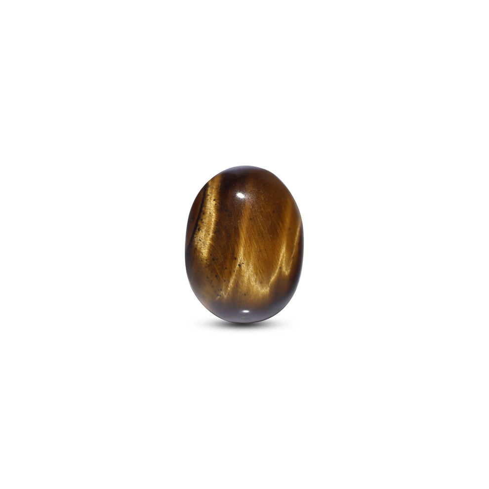 MantraMani® Tiger Eye (Viyaghra Netra) — Certified Authentic & Natural Gemstone