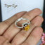 MantraMani® Tiger Eye Ring: Enhances Focus and Decision-Making