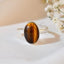 MantraMani® Tiger Eye Ring: Enhances Focus and Decision-Making