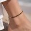 MantraMani® Tigers Eye Anklet- Confidence, Success, Protection, Power, Education and Career