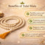 MantraMani® Tulsi Kanthi Mala — Sacred Tulsi Mala for Daily Purity, Protection & Devotion