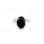 MantraMani® Black Tourmaline Ring: Protect from Psychic attacks & Negative Engery