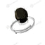 MantraMani® Black Tourmaline Ring: Protect from Psychic attacks & Negative Engery