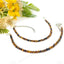MantraMani® Tropical Charm Stone Pendant Anklet
