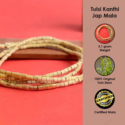 MantraMani® Radha Rani Tulsi Mala - Mayapur Edition for Mala