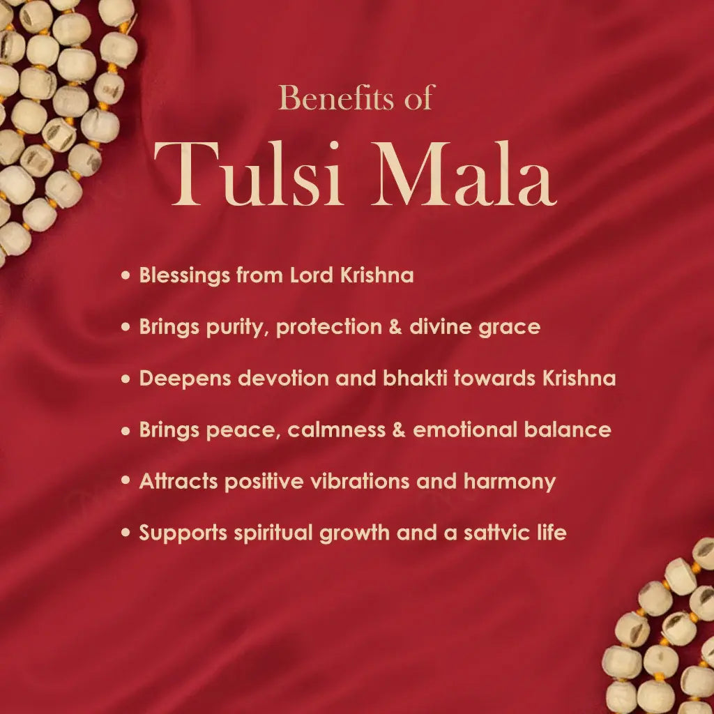 MantraMani® Radha Rani Tulsi Mala - Mayapur Edition