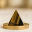 MantraMani® Tiger Eye Pyramid – Money Attraction, Protection & Confidence Crystal
