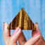 MantraMani® Tiger Eye Pyramid – Money Attraction, Protection & Confidence Crystal