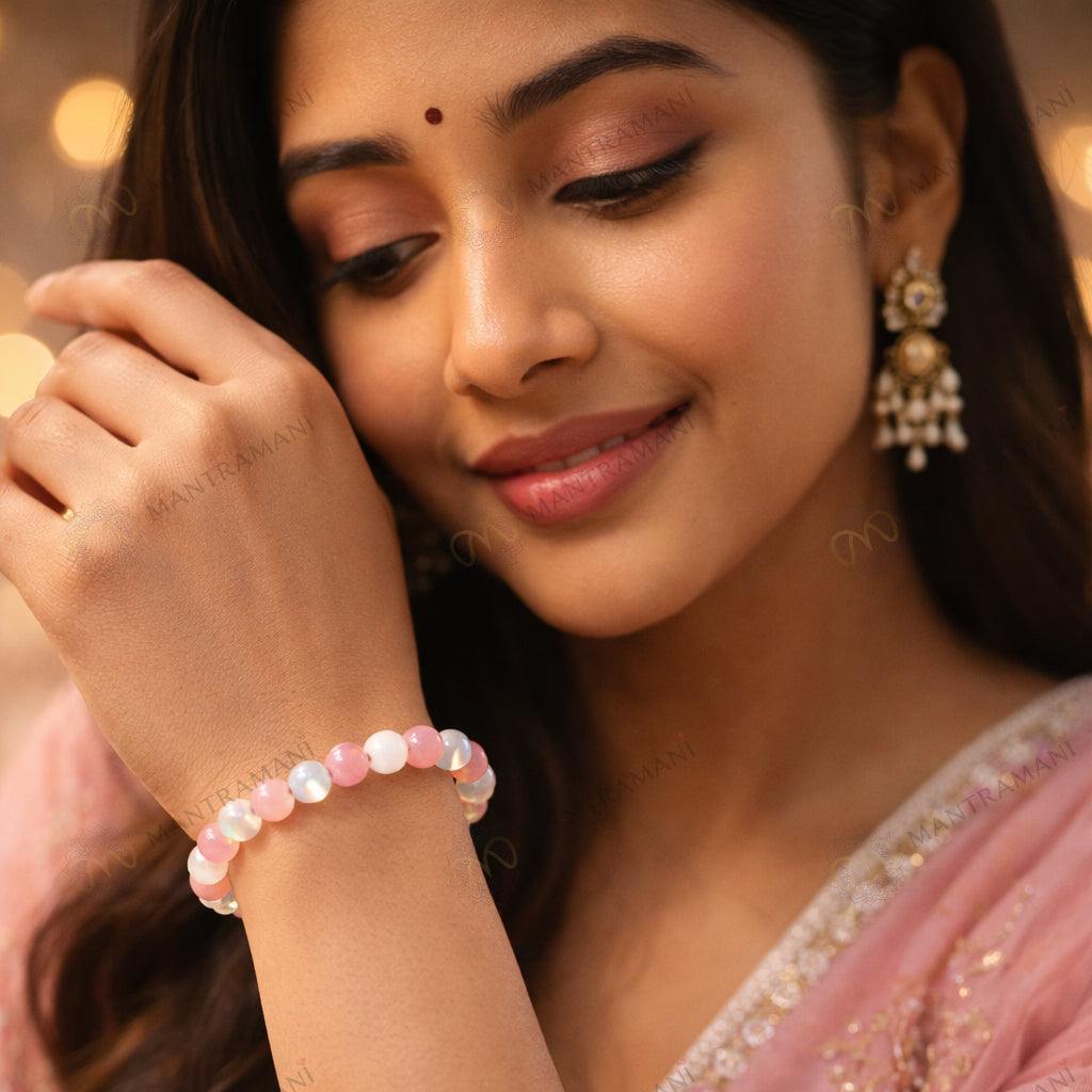 MantraMani® Union Grace™ — Marriage Stability Bracelet for Trust, Compatibility & Long-Term Harmony