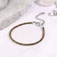 MantraMani® Unakite Anklet