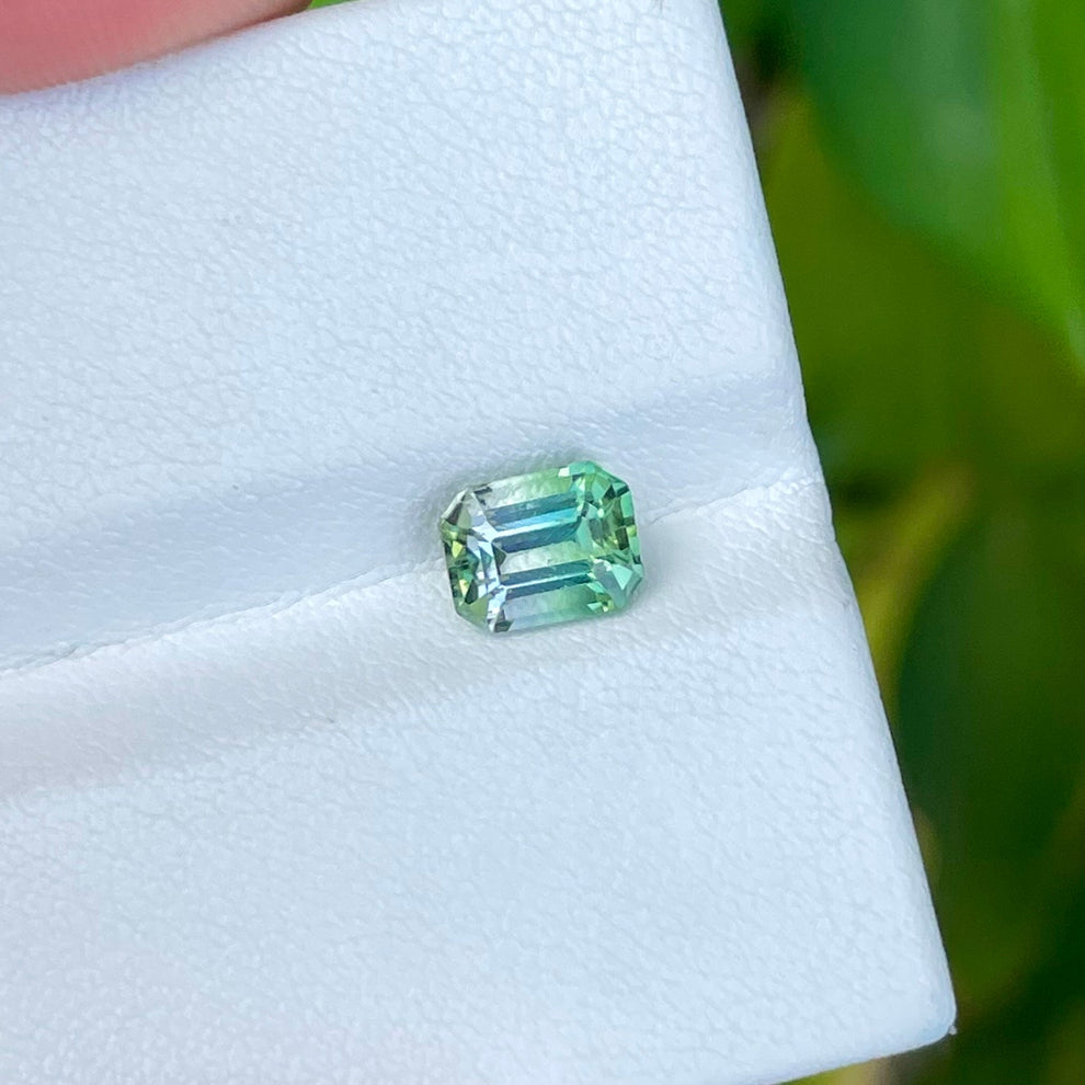 MantraMani Tourmaline Loose Gemstone – Authentic, Lab Certified | India - Angle 3