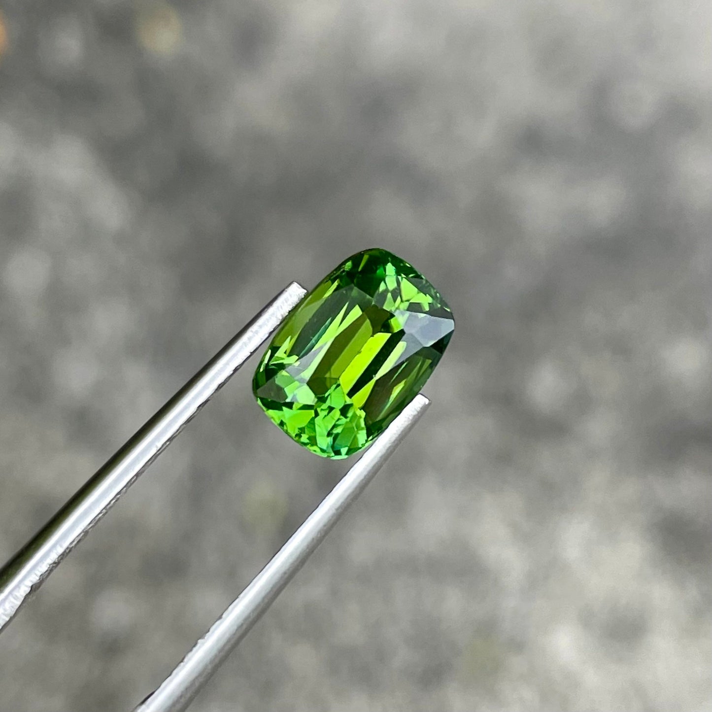 MantraMani Tourmaline Loose Gemstone – Authentic, Lab Certified | India - Angle 4