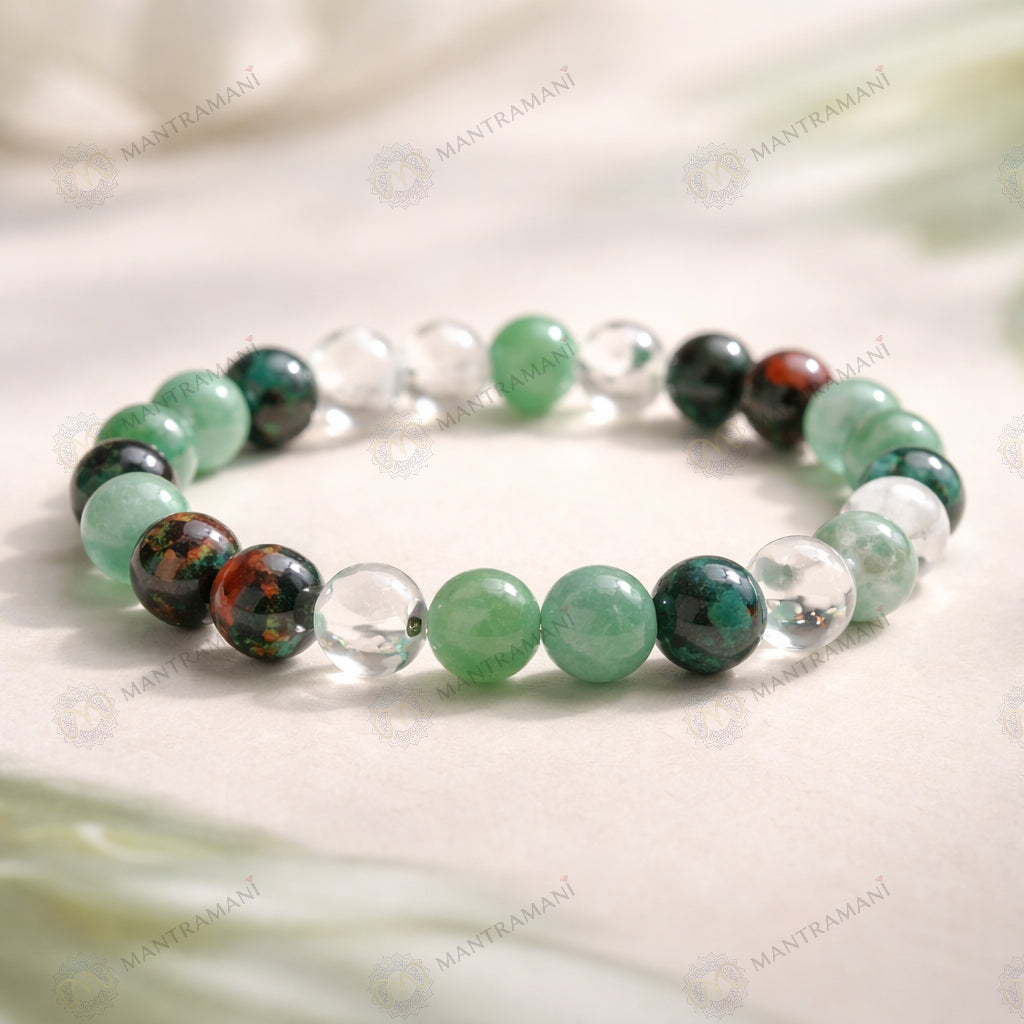 MantraMani® VitaCore™ — Health Support Bracelet for Cholesterol & Blood Pressure Control