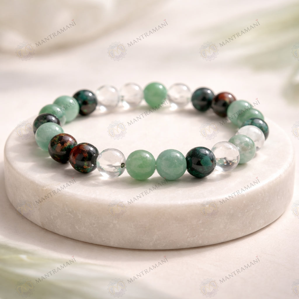 MantraMani® VitaCore™ — Health Support Bracelet for Cholesterol & Blood Pressure Control