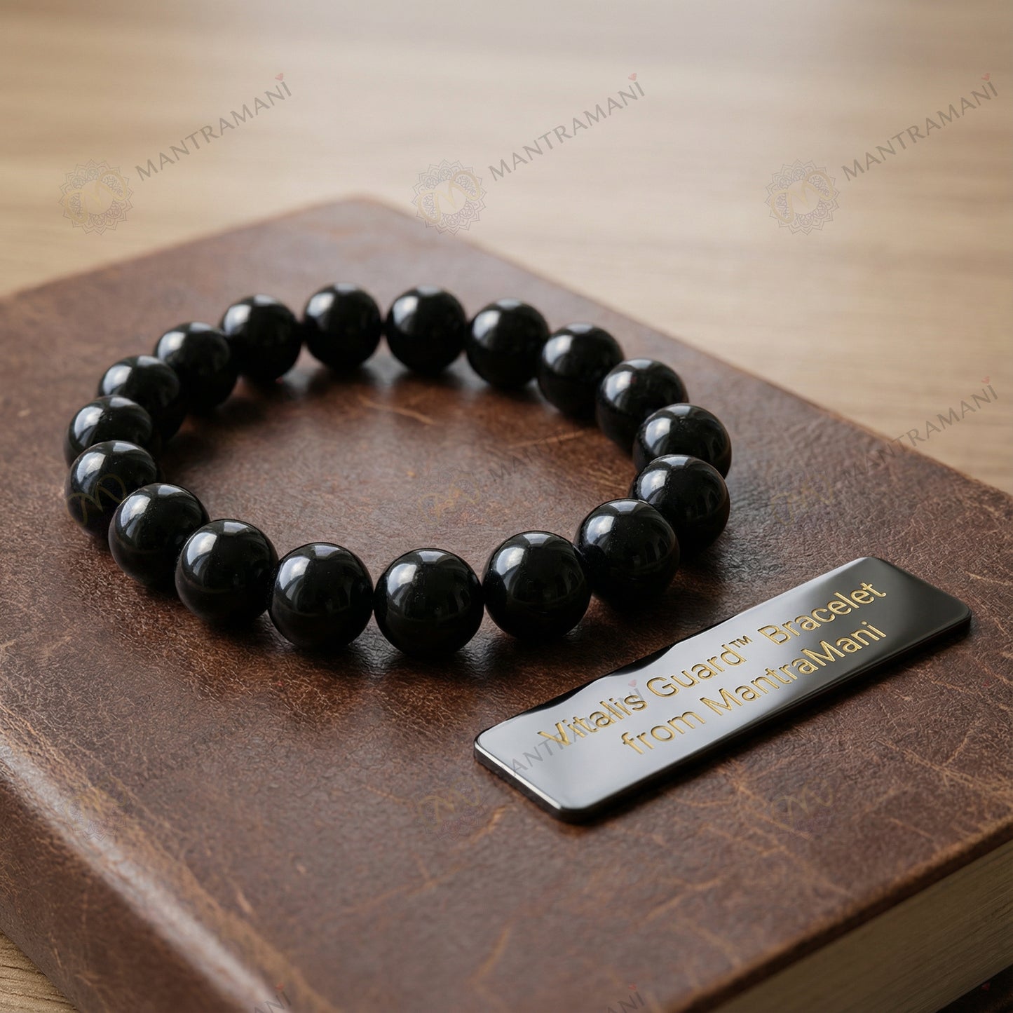 MantraMani® Vitalis Guard™ — Protective Health Bracelet for Chronic Issues & Energy Drain