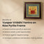 MantraMani® Shree Vyapar Vridhi Yantra on Raw Pyrite Frame