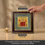 MantraMani® Shree Vyapar Vridhi Yantra on Raw Pyrite Frame