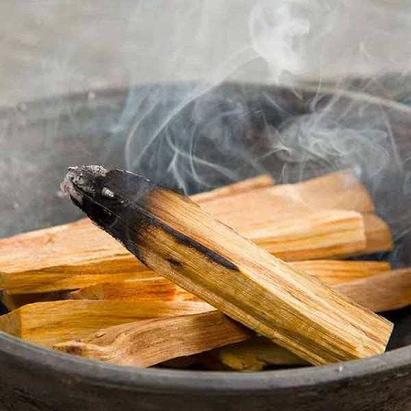 MantraMani® PALO SANTO (Harichandan) – Palo Santo | Vastu Protection Shield | Ju