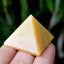 MantraMani® Yellow Aventurine Pyramid – Energy & Manifestation Crystal Pyramid