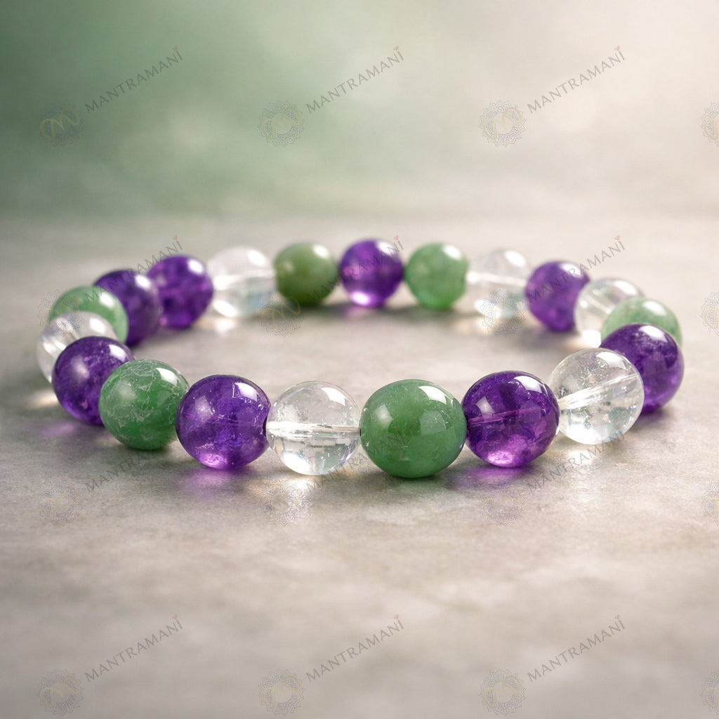 MantraMani® ZenGuard™ — Stress Control Bracelet for Anger Balance & Emotional Regulation