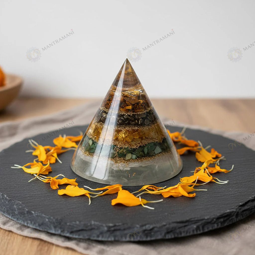 Dhan Yog Pyrite Pyramid