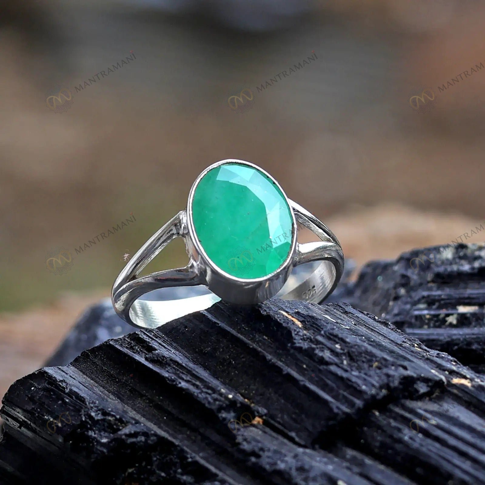 Emerald virgo gemstone for focus and clear thinking | MantraMani